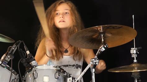 german girl drummer sina